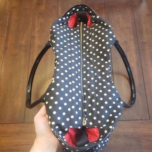 Kate Spade Stevie polka dot diaper bag - Picture 9 of 16